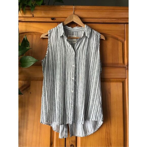 Girl Krazy Women Tops Button Down Shirts Multi Rayon SZ L - Picture 2 of 11